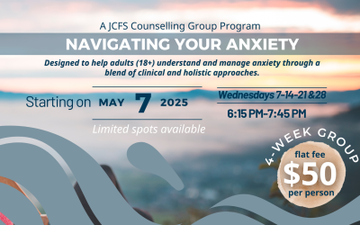 JCFS Presents “Navigating Your Anxiety”!