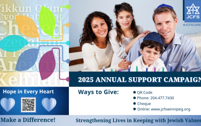 Become a 2025 – 2026 Supporter of JCFS Annual Campaign