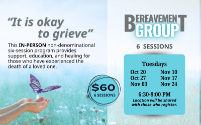 Bereavement Group – 6 Sessions